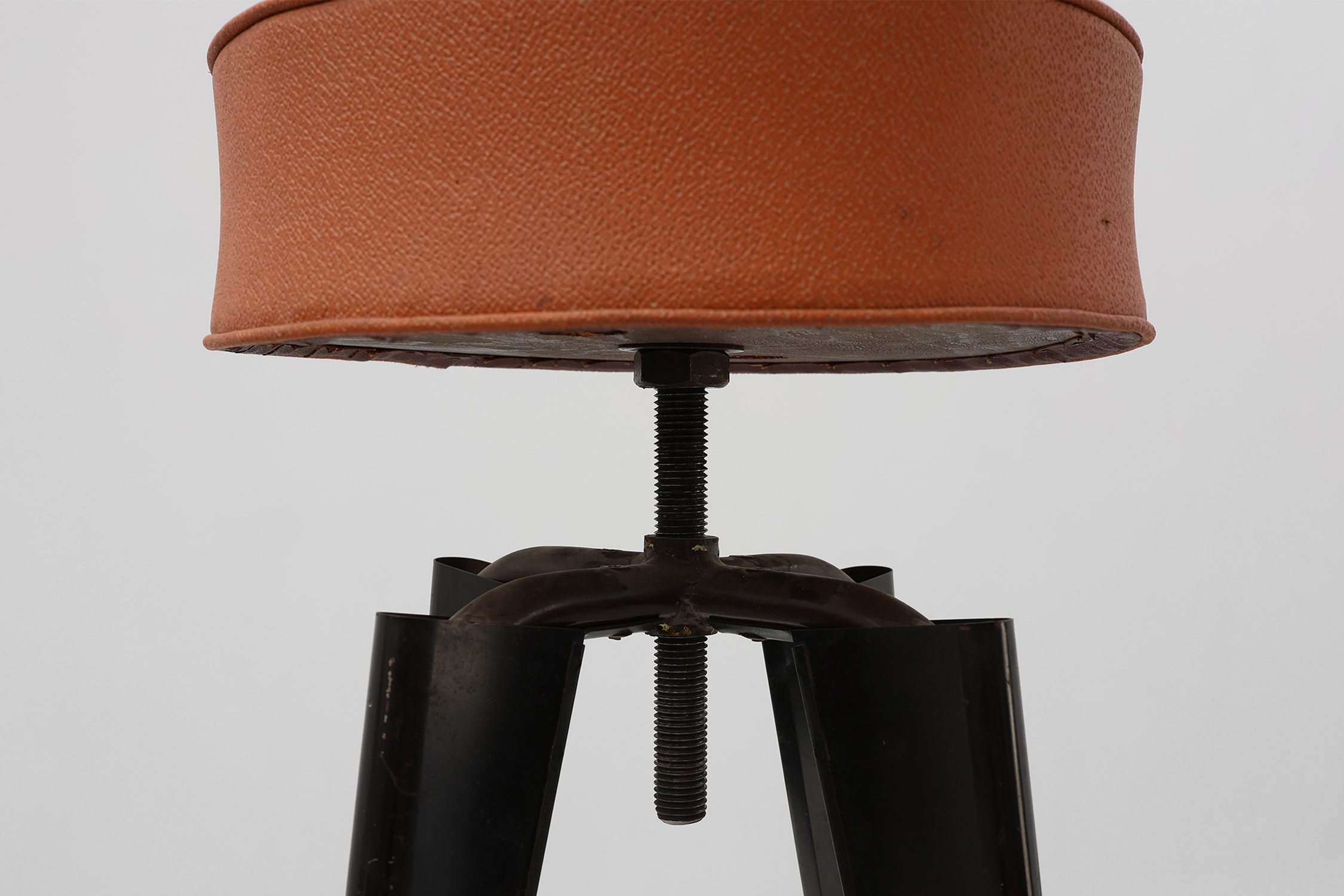 Iconic Clemenceau stool by André Domin and Marcel Genevière, France  1957thumbnail